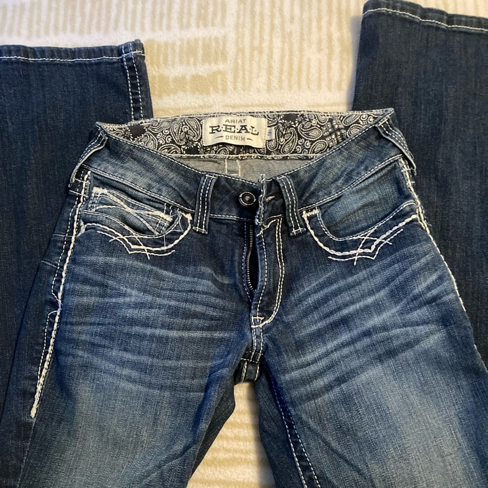 Ariat bootcut jeans. Womens.